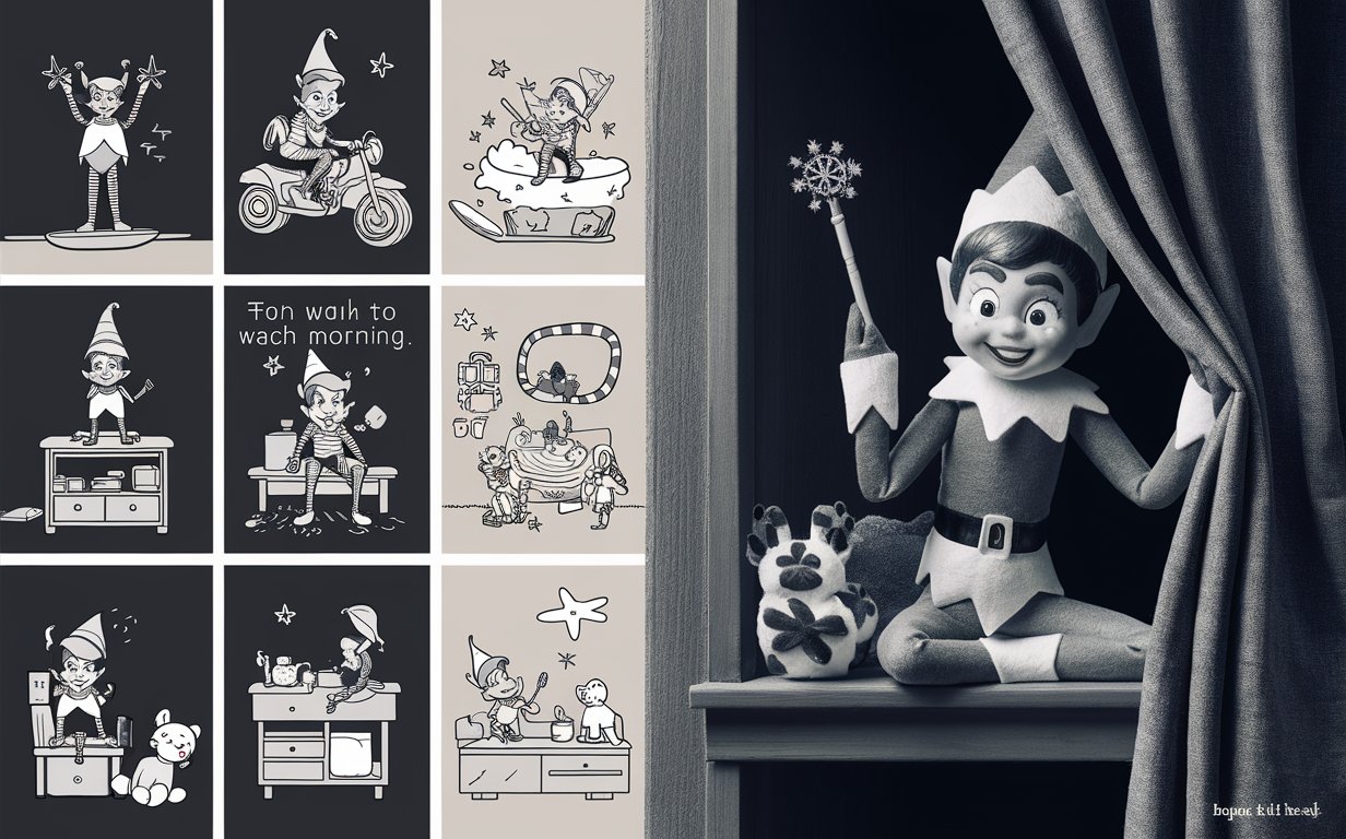 elf on the shelf ideas