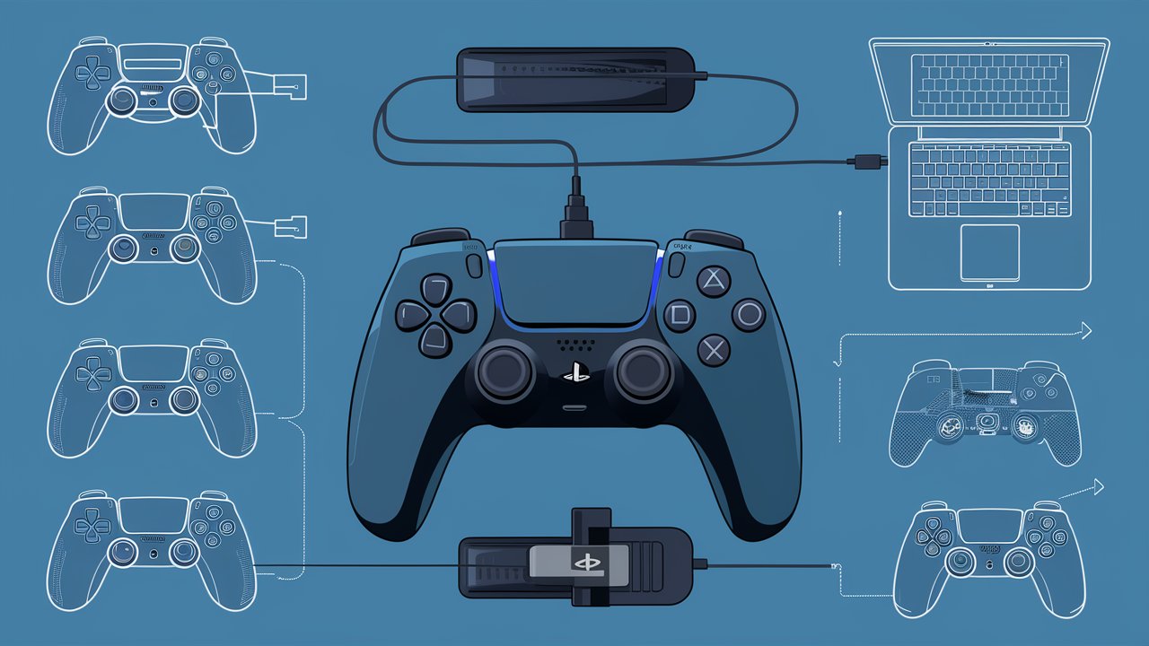 how to connect ps5 controller to pc
