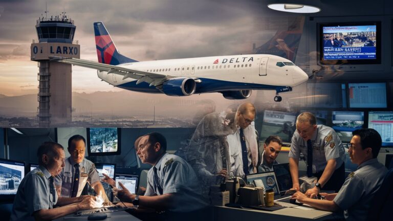 delta flight dl275 diverted lax