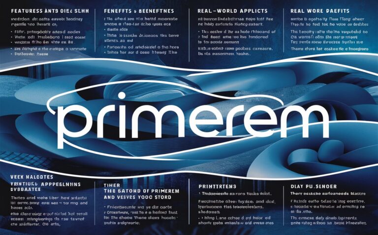 Primerem: The Complete Guide to Understanding Its Features, Benefits, and Real-World Applications primerem