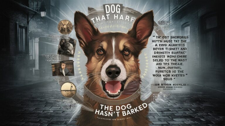 the dog that hasn't barked