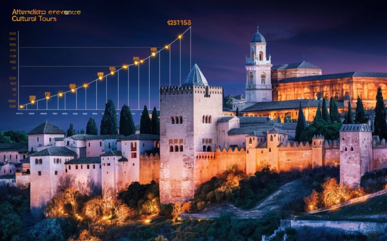 alhambra night tour attendance revenue