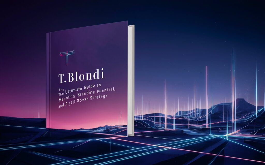 t.blondi: The Ultimate Guide to Meaning, Branding Potential, and Digital Growth Strategy t.blondi