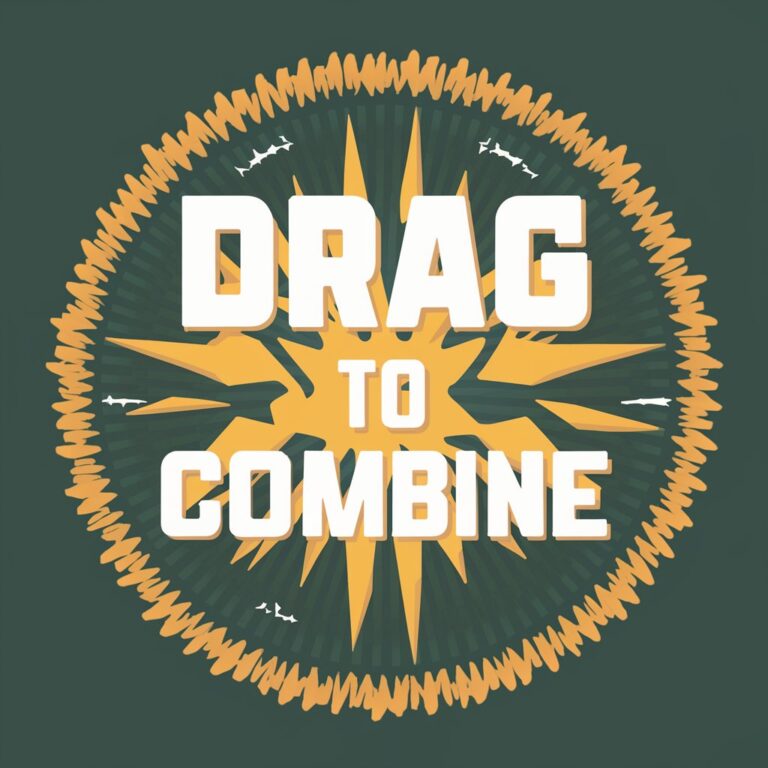 drag to combine